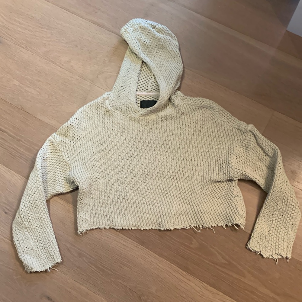 RTA CROPPED HOODIE XS